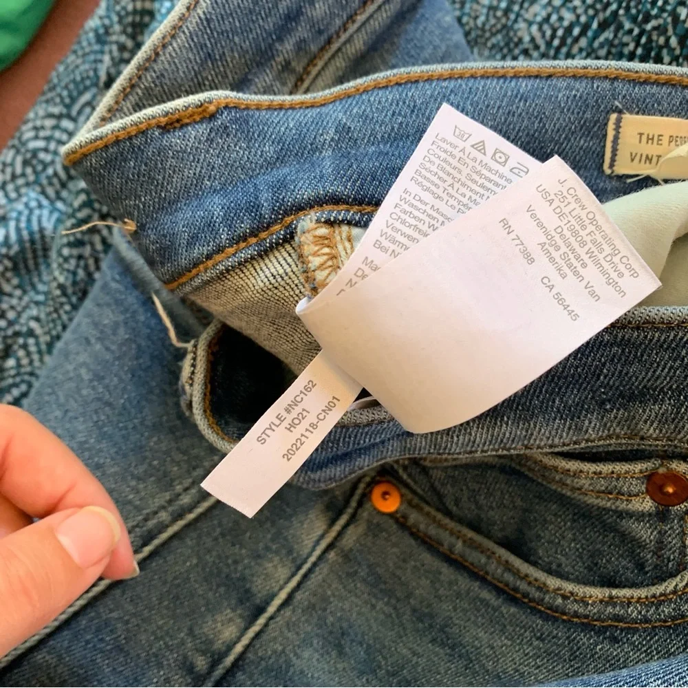 Madewell The Perfect Vintage Jean Size 27